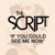 The Script - If You Could See Me Now